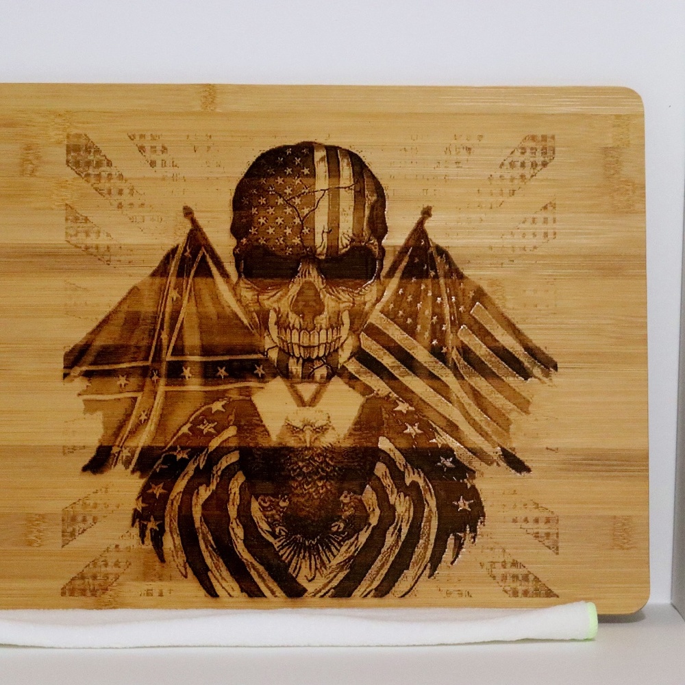 War Between The States Freedom Laser Engraving